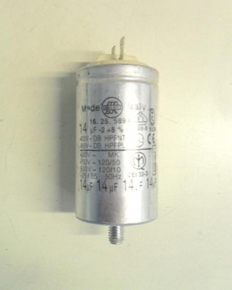 Condensatore lavatrice Rex RLB - 43 cod 16.25.5894