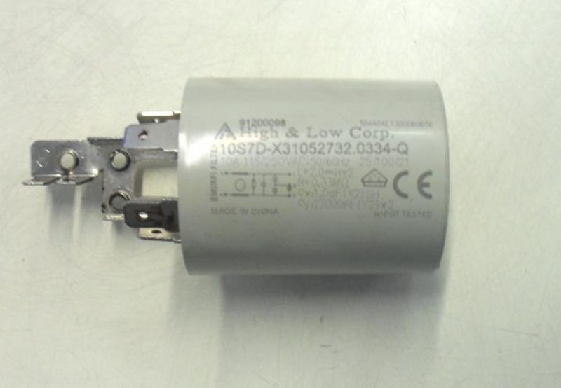 Condensatore lavatrice Candy CTF1006 cod 91200098