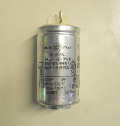 Condensatore lavatrice Castor CC341 cod 16.25.58..