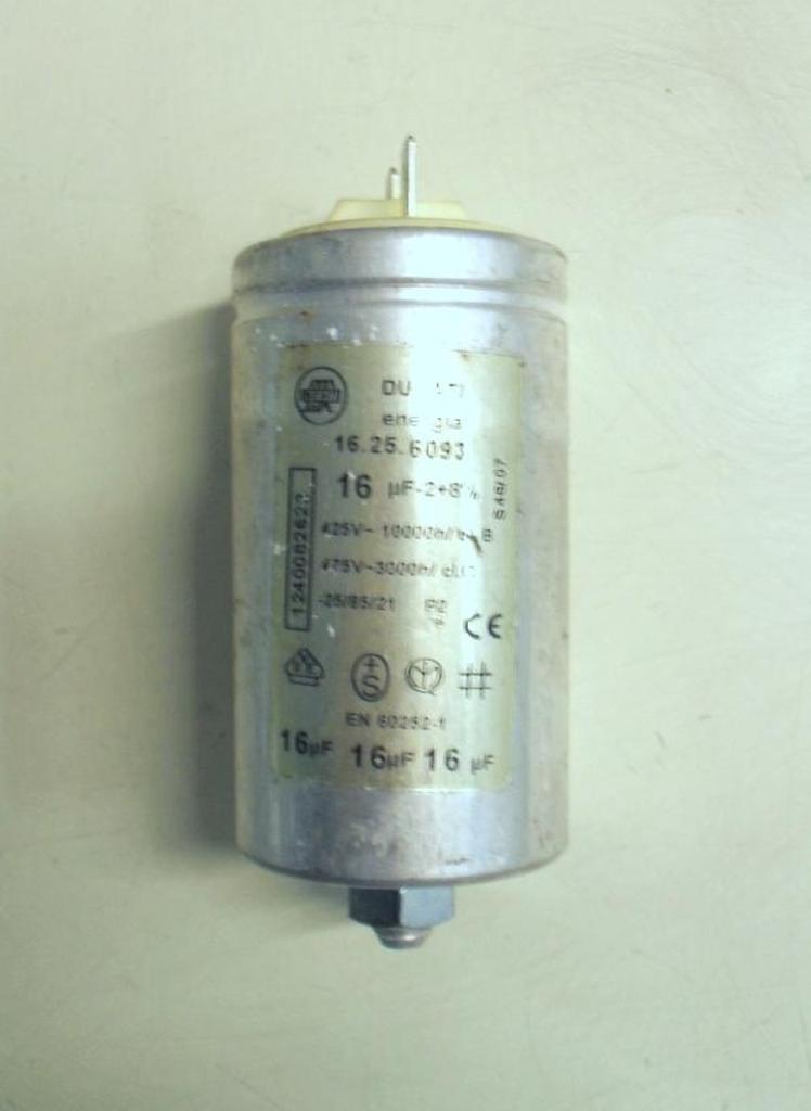 Condensatore lavatrice Rex RLV5P cod 16.25.6093