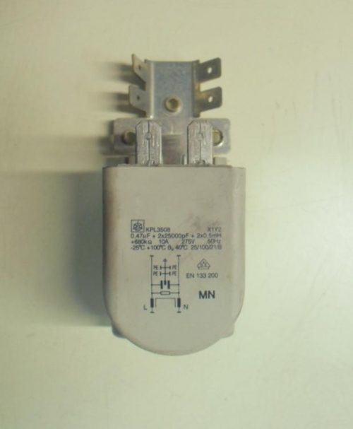 Condensatore lavatrice Wega White W1039X cod KPL3508