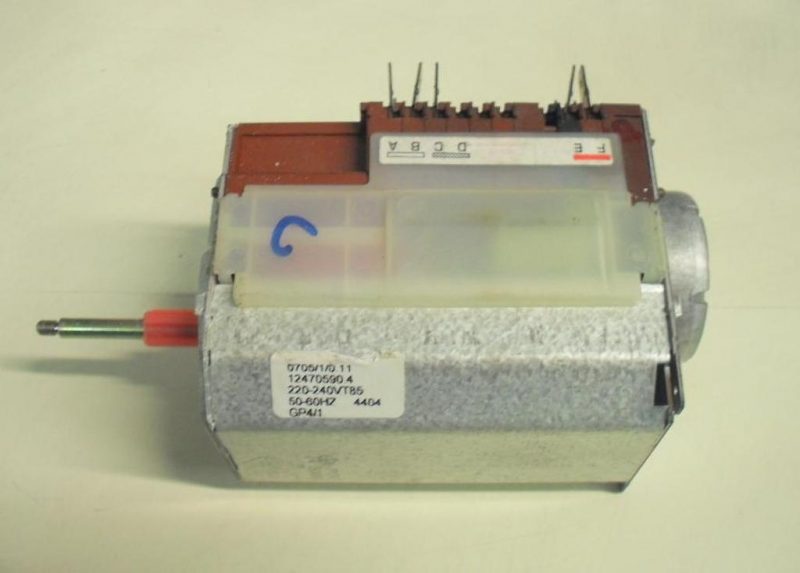 Timer lavatrice Zoppas P 53 cod 12470590.4