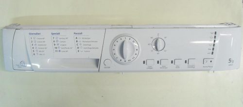 1332 -- 000 (1348) FRONTALE PER LAVATRICE ARISTON AR83 COMPLETO DI SCHEDA COMANDI COD. 21014439800 SW: 02.00.21