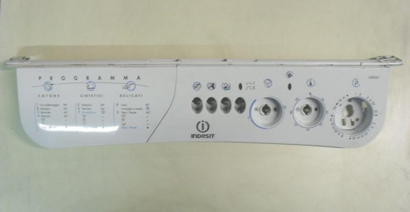 FRONTALE PER LAVATRICE INDESIT WAS6X   SOLO PLASTICA
