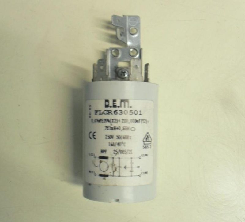 Condensatore lavatrice Candy ACTIVA 109 ACR cod FLCR630501