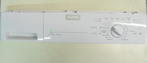 FRONTALE PER LAVATRICE IGNIS LOE 8050/1   COMPLETO DI SCHEDA COMANDI COD. 461975300543 /  461971417723