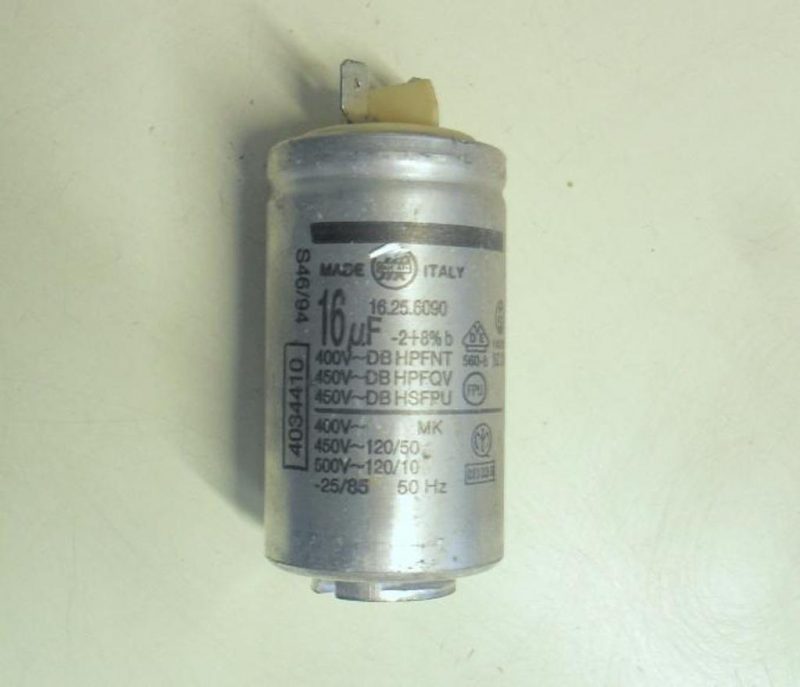 Condensatore lavatrice Rex RL 50 X cod 16.25.6090