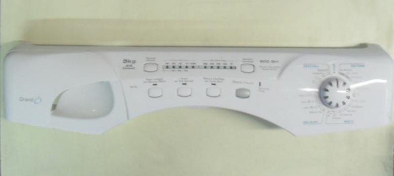 FRONTALE PER LAVATRICE CANDY GO85   COMPLETO DI SCHEDA COMANDI COD. 41019722 E SELETTORE