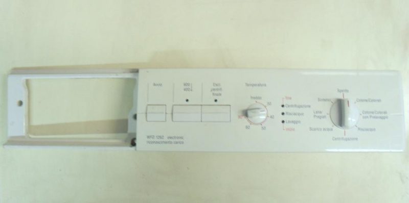 FRONTALE PER LAVATRICE BOSCH WFD 1262   COMPLETO DI SCHEDA COMANDI COD. 5420006163   AKO 702748-00