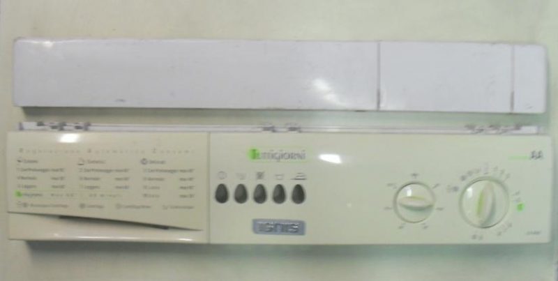 1414 -- 000 (1481) FRONTALE PER LAVATRICE IGNIS LOA60 SOLO PLASTICA