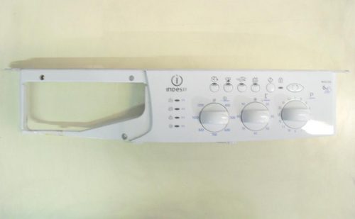 FRONTALE PER LAVATRICE INDESIT WIXL126   COMPLETO DI SCHEDA COMANDI COD. 210095860.04   SW. REL. 9.0.0