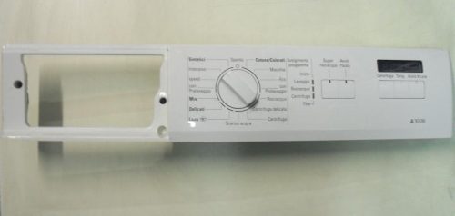 1456 -- 000 (1539) FRONTALE PER LAVATRICE Siemens WM10A260IT/10 COMPLETO DI SCHEDA COMANDI COD. 5560006901 AKO 716200-01 PRG 716677-00 + SCHEDA DISPLAY COD. 5560004111 AKO 706280-07