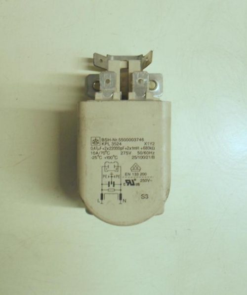 Condensatore lavatrice Bosch WOP2051 cod 5500003746