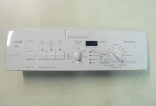 FRONTALE PER LAVATRICE BOSCH WOP 2051   COMPLETO DI SCHEDA COMANDI COD. 556000925 + SCHEDA DISPLAY COD. 5560000031