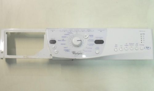 1508 -- 000 (1588) FRONTALE PER LAVATRICE Whirlpool AWM 8103 COMPLETO DI SCHEDA COMANDI COD. 461971067182