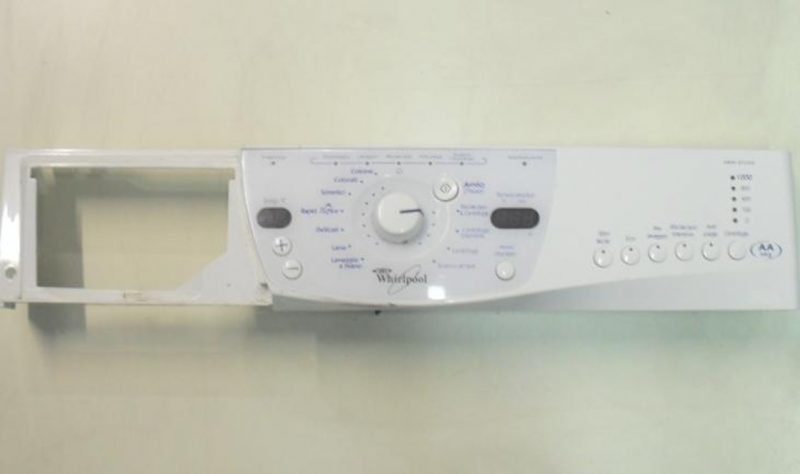 FRONTALE PER LAVATRICE Whirlpool AWM 8103   COMPLETO DI SCHEDA COMANDI COD. 461971067182