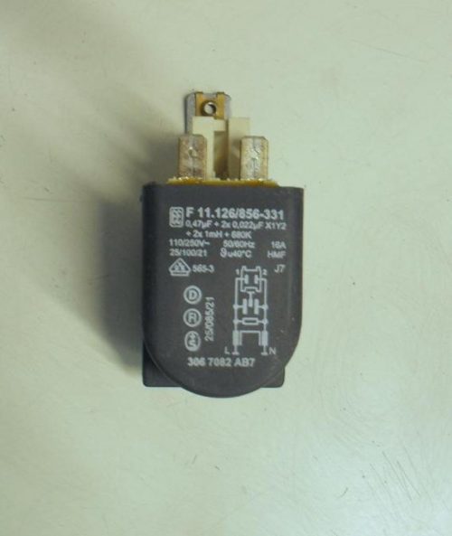 Condensatore lavatrice Siemens WP80800II/02 cod F 11.126/856-331
