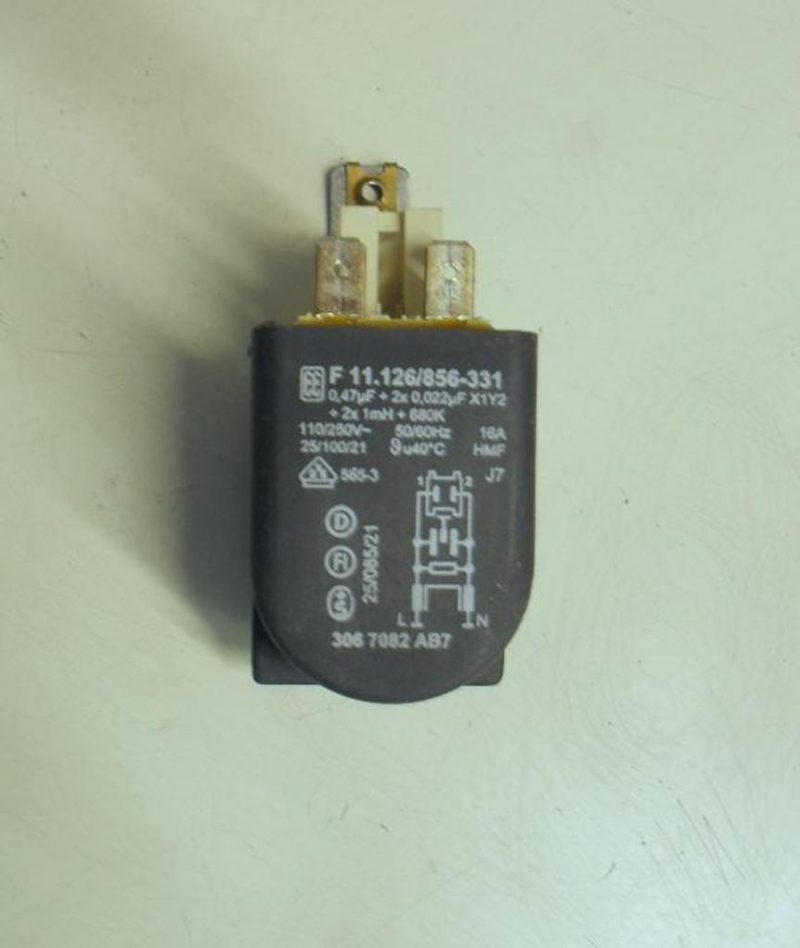 Condensatore lavatrice Siemens WP80800II/02 cod F 11.126/856-331
