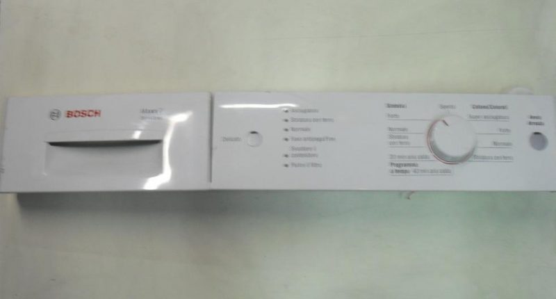 FRONTALE PER LAVATRICE BOSCH WTE84101IT/03 COMPLETO DI SCHEDA COD. 9000141237
