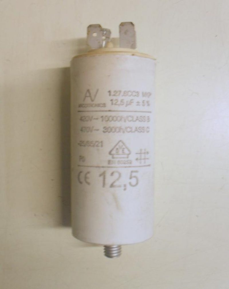 Condensatore lavatrice Sancy SLS 40 ZT cod 1.27.6CC3