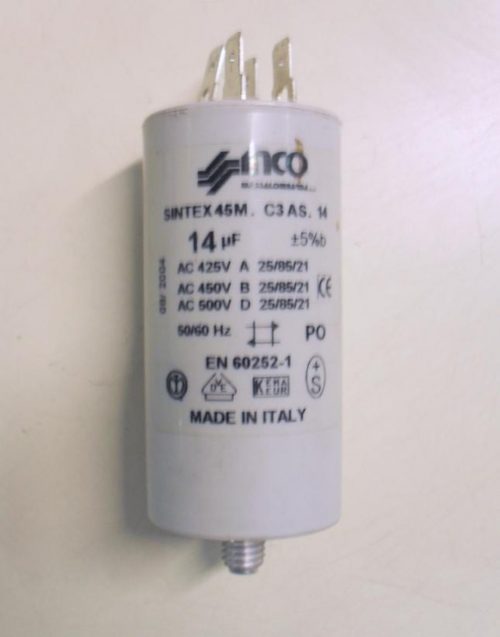 Condensatore lavatrice Philco NORMA 3 cod 45M.C3 AS.14