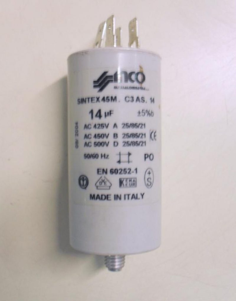 Condensatore lavatrice Philco NORMA 3 cod 45M.C3 AS.14
