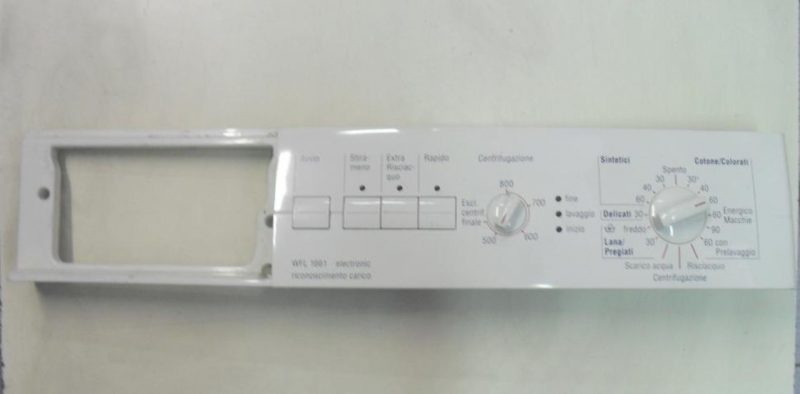 1663 -- 000 (1735) FRONTALE PER LAVATRICE BOSCH WFL1661II/02 COMPLETO DI SCHEDA COMANDI COD. 5500000352