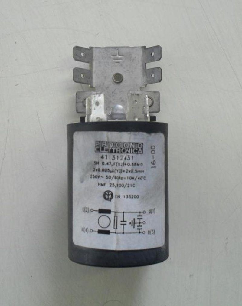 Condensatore lavatrice WegaWhite W1039X cod 411312431