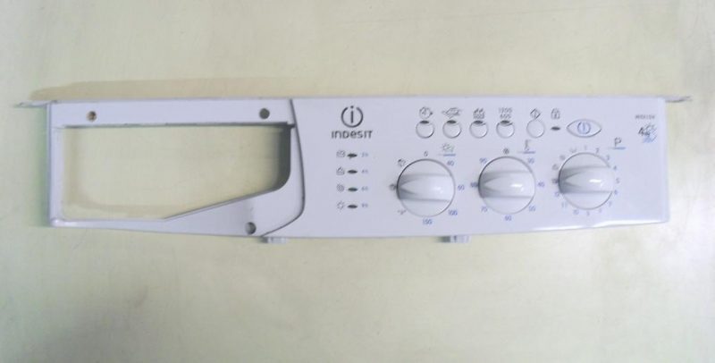 FRONTALE PER LAVATRICE INDESIT WIDL126   COMPLETO DI SCHEDA COMANDI COD. 21013011600