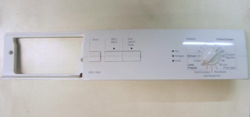 FRONTALE PER LAVATRICE BOSCH WFH1660IT   COMPLETO DI SCHEDA COMANDI COD. 5560001217