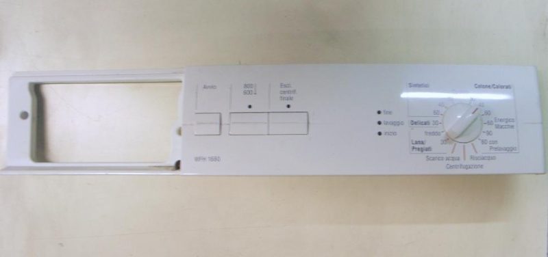 1814 -- 000 (1885) FRONTALE PER LAVATRICE BOSCH WFH1660IT COMPLETO DI SCHEDA COMANDI COD. 5560001217