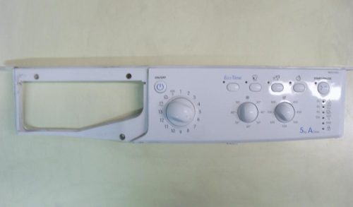 FRONTALE PER LAVATRICE INDESIT IWSC5085   COMPLETO DI SCHEDA COMANDI COD. 16200210902   SW: 03.00.06