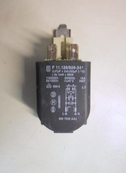 Condensatore lavatrice Siemens WM60801IE/01 cod F 11.126/826-341