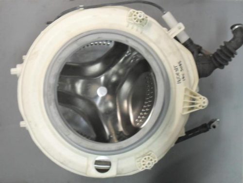 1962 -- 000 (2038) GRUPPO VASCA COMPLETO PER LAVATRICE INDESIT IWC5085B 5 Kg 800 giri