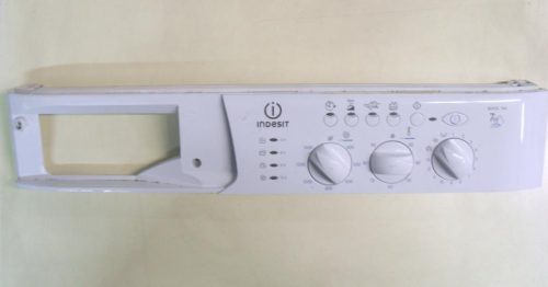 FRONTALE PER LAVATRICE INDESIT WIXXL166   COMPLETO DI SCHEDA COMANDI COD. 21013012401   SW REL. 10.3.1