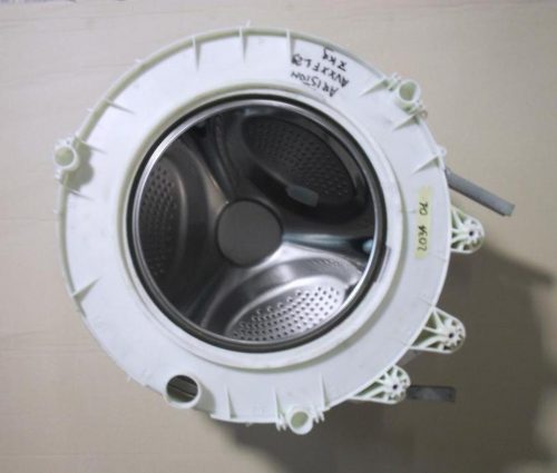 GRUPPO VASCA COMPLETO PER LAVATRICE ARISTON AVXXF129 7 Kg   1200 giri