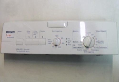 FRONTALE PER LAVATRICE BOSCH WOL2050   COMPLETO DI SCHEDA COMANDI COD. 5550001245