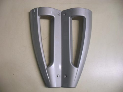 2208 -- 000 (2263) 2 MANIGLIE PER FRIGORIFERO WHIRLPOOL 973/H/SILVER