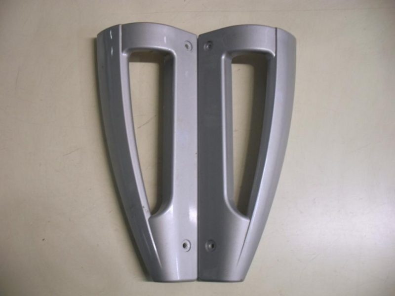 2208 -- 000 (2263) 2 MANIGLIE PER FRIGORIFERO WHIRLPOOL 973/H/SILVER