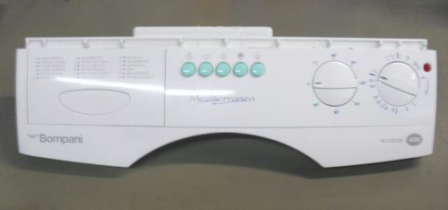 FRONTALE PER LAVATRICE BOMPANI BO05226E   COMPLETO DI TIMER COD. 516020802  CODICE ALTERNATIVO: 18377506.01 E SELETTORI