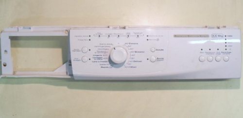 2279 -- 000 (2338) FRONTALE PER LAVATRICE Whirlpool AWO/D 7106 COMPLETO DI SCHEDA COMANDI COD. 461971403761-01