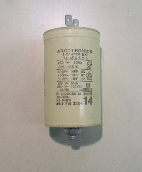 Condensatore lavatrice Whirlpool AWM 270/3 cod 461971033391