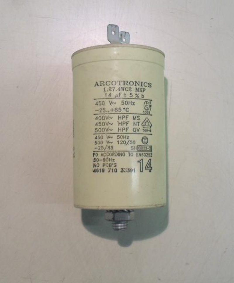 Condensatore lavatrice Whirlpool AWM 270/3 cod 461971033391