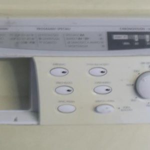 FRONTALE PER LAVATRICE ZEROWATT HOOVER HS 100 E UNI COMPLETO DI SCHEDA COMANDI COD. 08632456