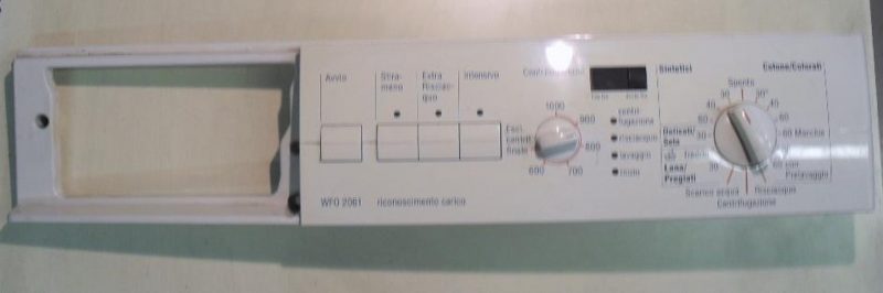 FRONTALE PER LAVATRICE BOSCH FD8402   COMPLETO DI SCHEDA COMANDI COD. 5500006933