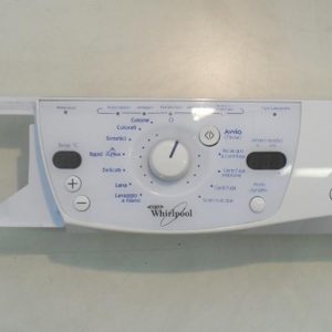 2452 -- 000 (2514) FRONTALE PER LAVATRICE WHIRLPOOL AWM 8083/2 COMPLETO DI SCHEDA COMANDI COD. 461971067182