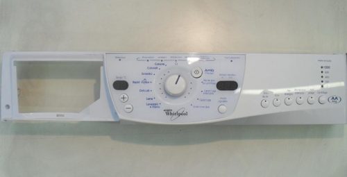 2452 -- 000 (2514) FRONTALE PER LAVATRICE WHIRLPOOL AWM 8083/2 COMPLETO DI SCHEDA COMANDI COD. 461971067182