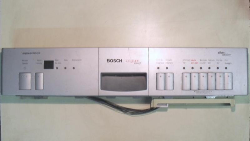 FRONTALE PER LAVASTOVIGLIE BOSCH FD 8309   COMPLETO DI SCHEDA COMANDI COD. 5600045802 + 5600040412 E SELETTORI