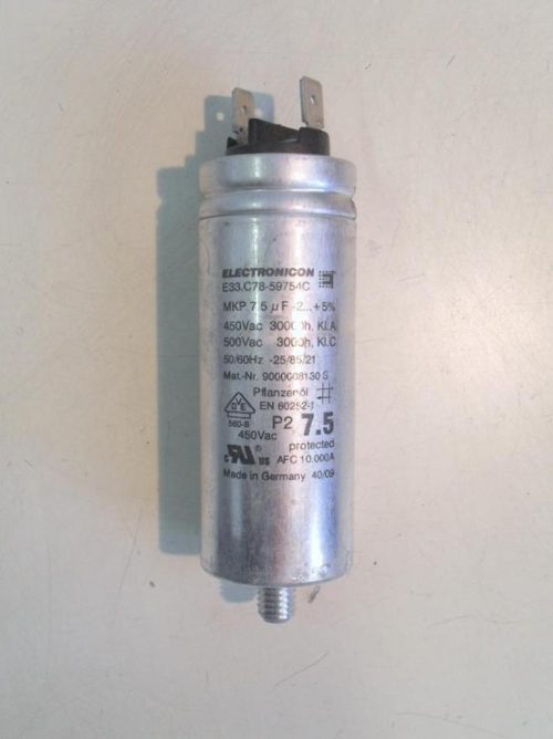 Condensatore lavatrice Bosch WTW86561 cod 9000008130