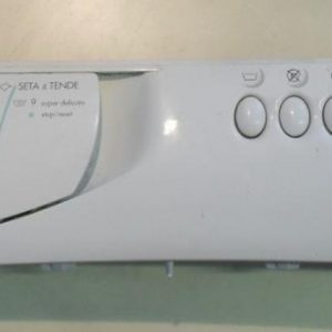 FRONTALE PER LAVATRICE INDESIT AB 66 COMPLETO DI TIMER COD. 160013786.00 E DI SELETTORI
